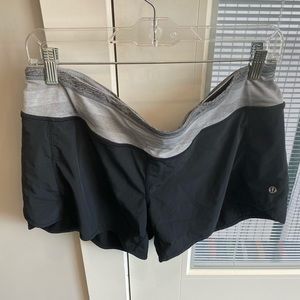 Gray Lululemon shorts